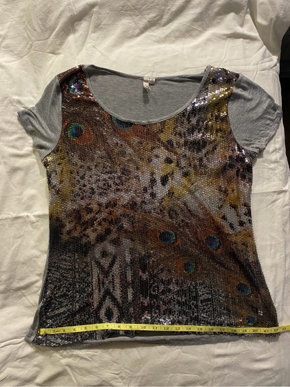 Susan Lawrence T Shirt Animal Print Made in USA SIZE XL
